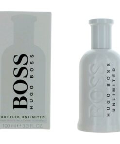 Boss Bottled Unlimited by Hugo Boss, 3.3 oz EDT Spray for Men